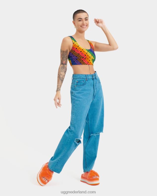 alle geslacht regenboog logo UGG Zayley bralette-trots 686ZP190