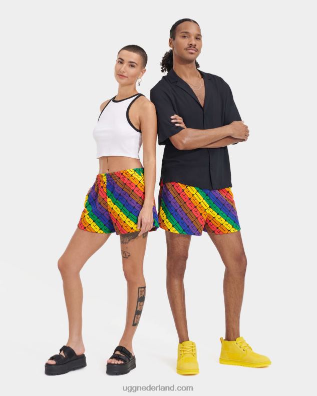 alle geslacht regenboog logo UGG noni korte trots 686ZP121