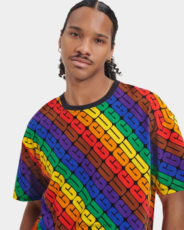 alle geslacht regenboog logo UGG toni oversized T-shirt trots 686ZP1191