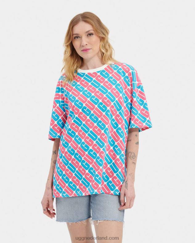 alle geslacht trots-logo UGG toni oversized T-shirt trots 686ZP2222
