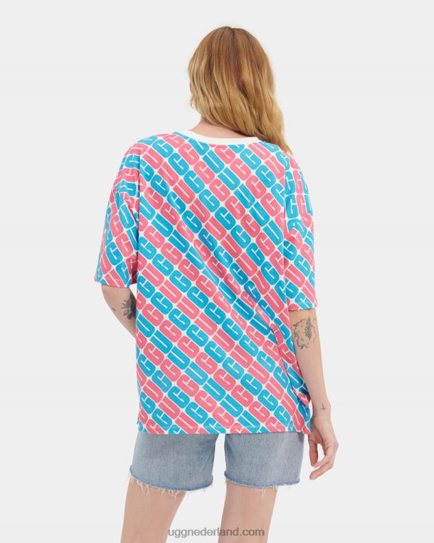 alle geslacht trots-logo UGG toni oversized T-shirt trots 686ZP2222