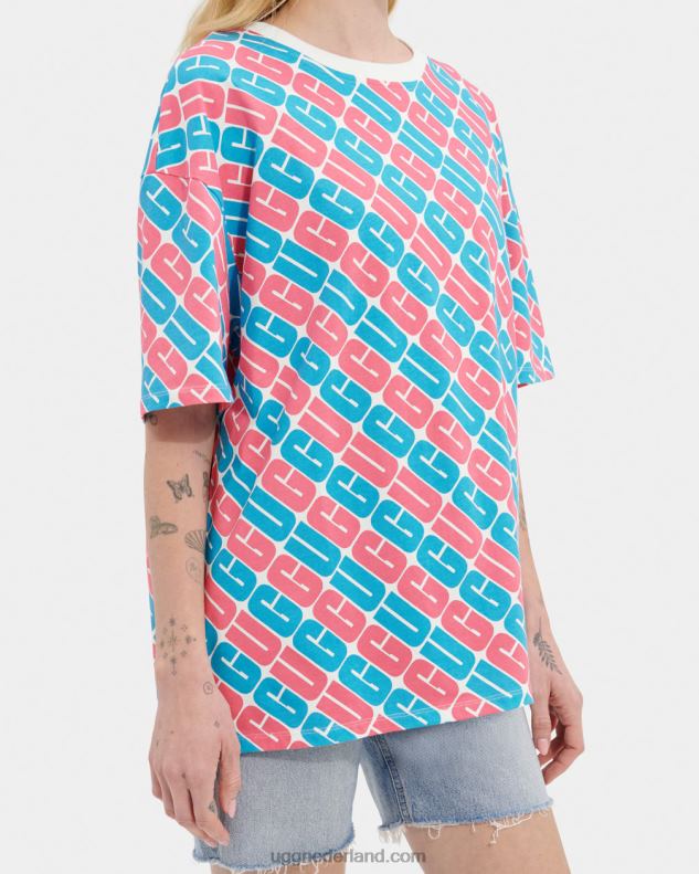 alle geslacht trots-logo UGG toni oversized T-shirt trots 686ZP2222