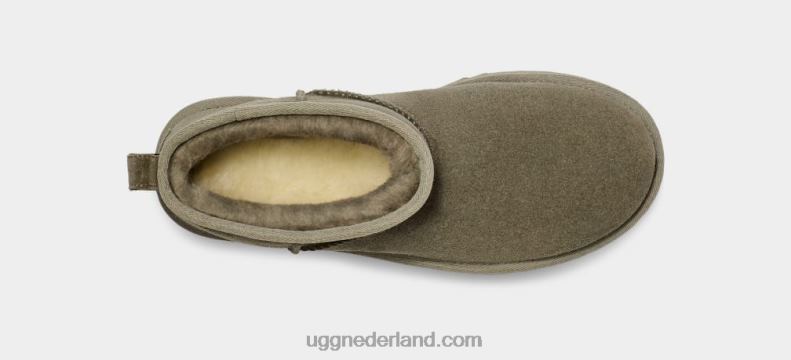 alle geslacht mosgroen UGG klassiek ultra mini-platform 686ZP633