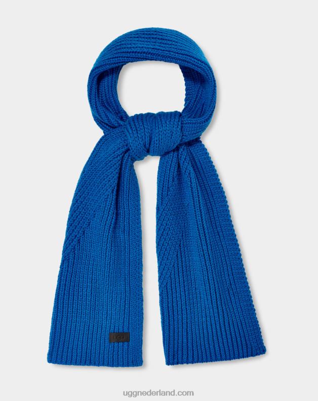 Heren duiken UGG gebreide diagonaal geribbelde sjaal 686ZP301
