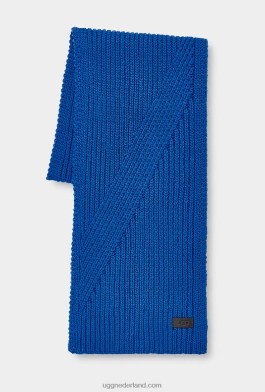 Heren duiken UGG gebreide diagonaal geribbelde sjaal 686ZP301
