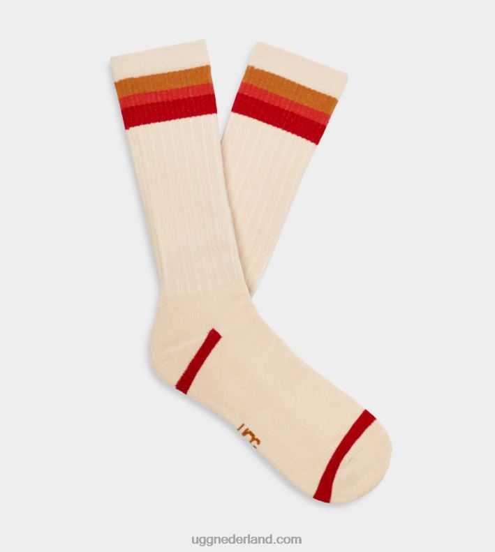 Heren woestijn zonsondergang multi UGG noel three stripe crew sok 686ZP2310