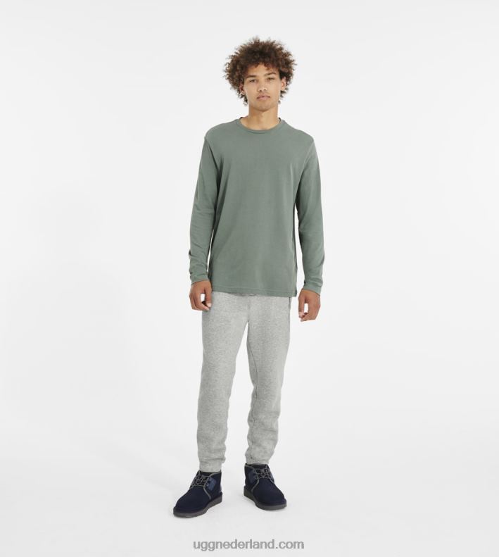 Heren grijze heide UGG ricky jogger 686ZP1874