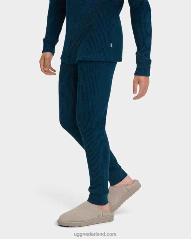Heren middernacht blauw UGG handschoen thermische joggingbroek 686ZP1899