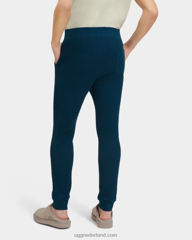 Heren middernacht blauw UGG handschoen thermische joggingbroek 686ZP1899