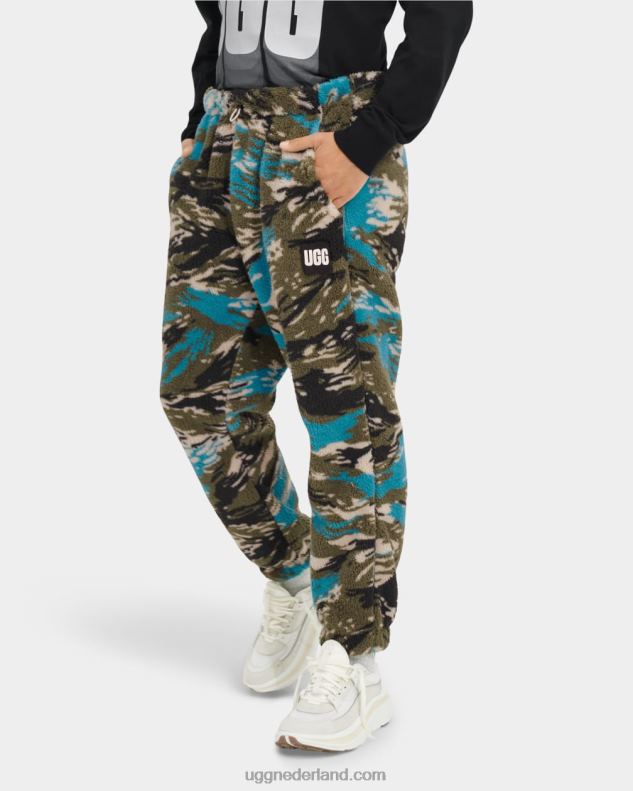 Heren vloedgolf camo UGG dilan sherpa jogger 686ZP1859