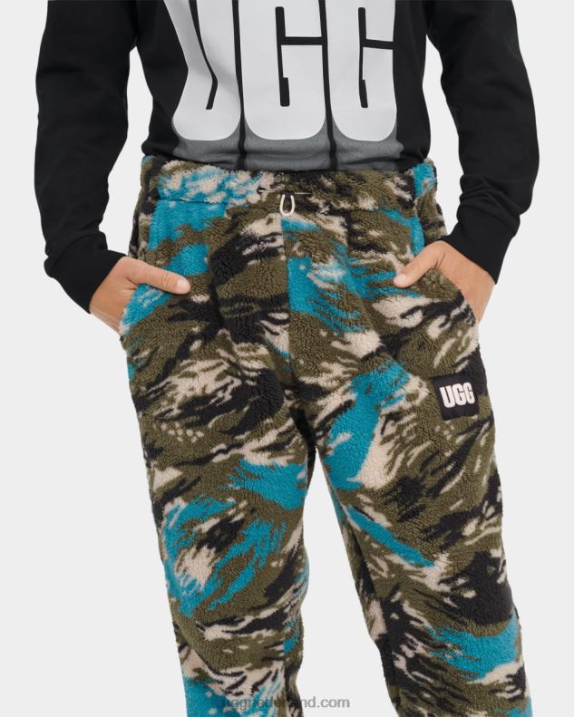 Heren vloedgolf camo UGG dilan sherpa jogger 686ZP1859