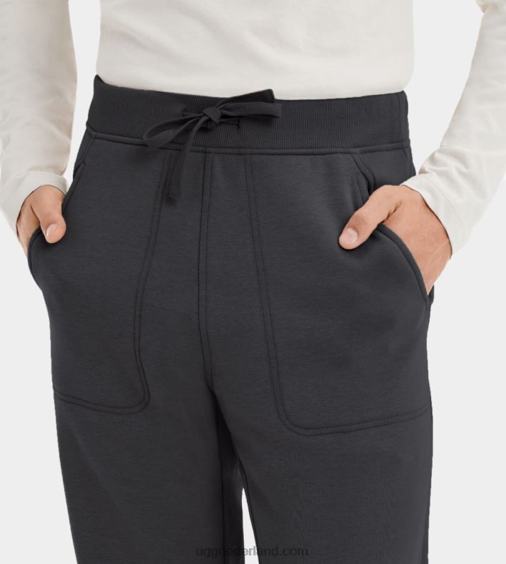 Heren zwart UGG gifford fleece broek 686ZP2349