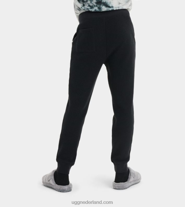 Heren zwart UGG handschoen thermische joggingbroek 686ZP1898