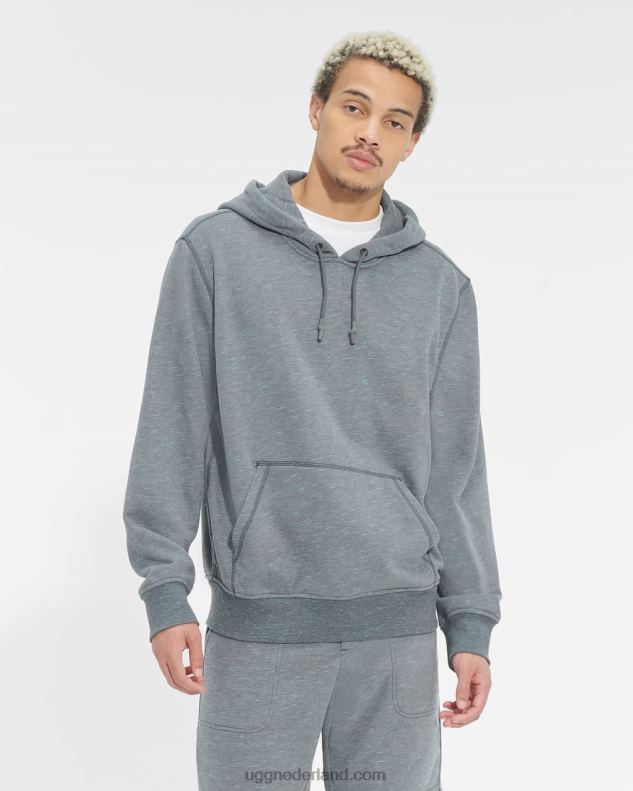 Heren grijs neon gemêleerd UGG charles hoodie gemêleerd 686ZP286