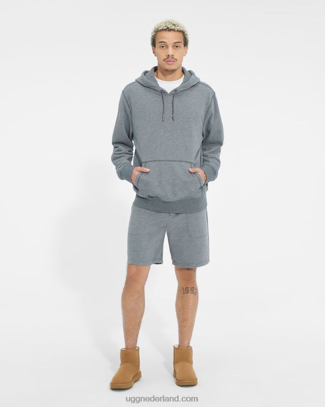 Heren grijs neon gemêleerd UGG charles hoodie gemêleerd 686ZP286