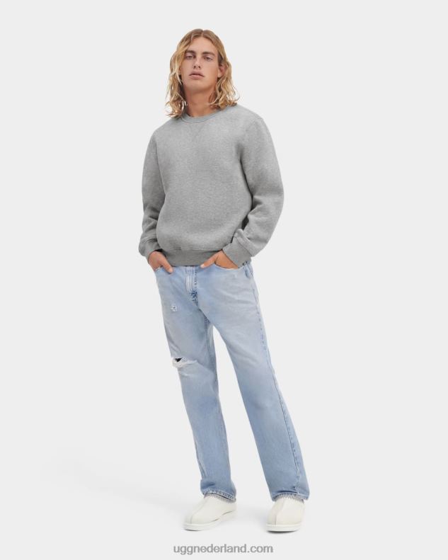 Heren grijze heide UGG bovenste ronde hals 686ZP279