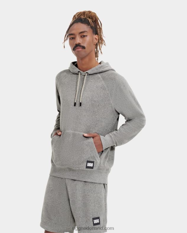 Heren grijze heide UGG terras hoodie 686ZP1818