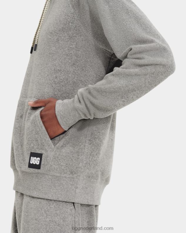 Heren grijze heide UGG terras hoodie 686ZP1818