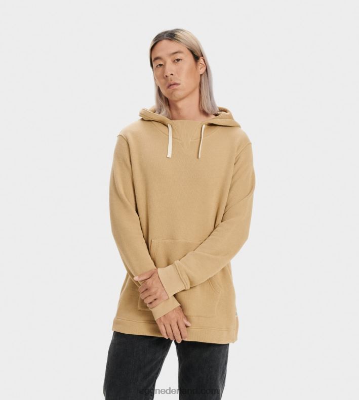 Heren militair zand UGG terrell-pullover met capuchon 686ZP281