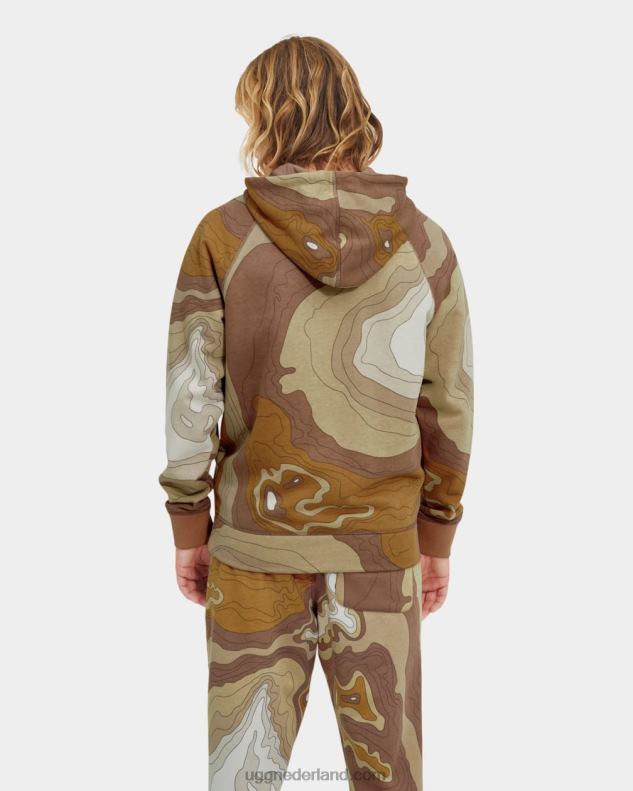 Heren woestijn UGG terras hoodie topo 686ZP276