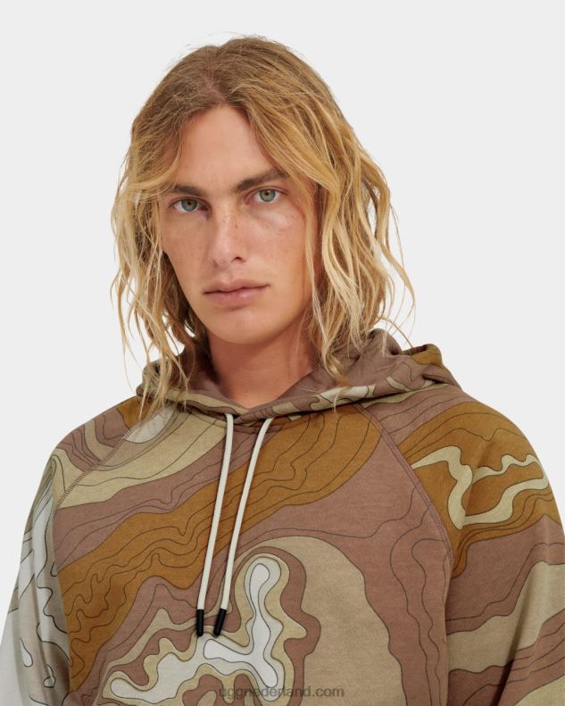 Heren woestijn UGG terras hoodie topo 686ZP276