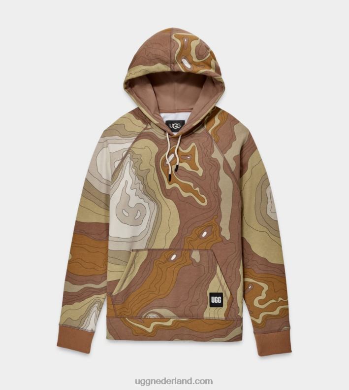 Heren woestijn UGG terras hoodie topo 686ZP276