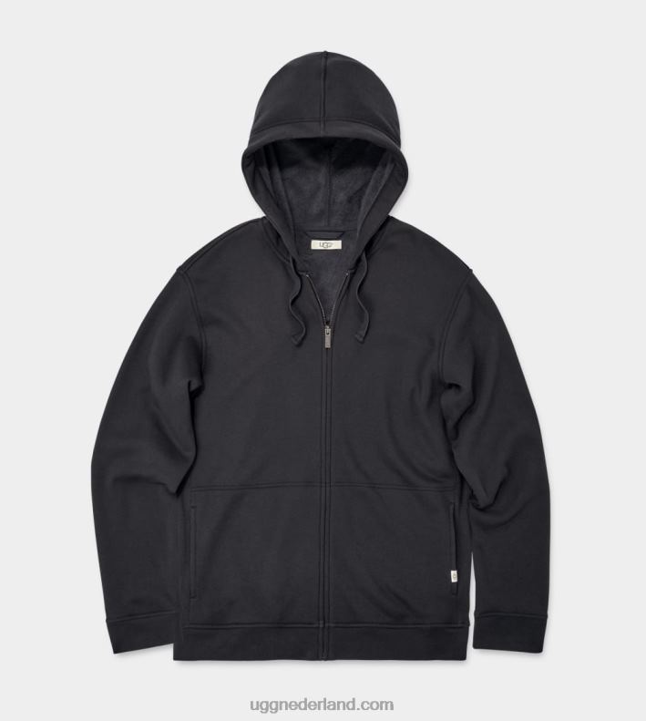 Heren zwart UGG Gordon hoodie met rits 686ZP2345