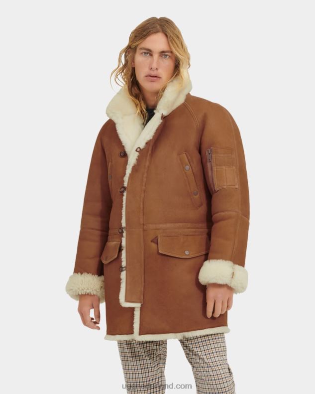 Heren cabine UGG Tyrell schapenvacht jas 686ZP291