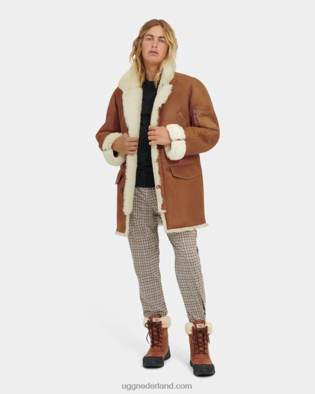 Heren cabine UGG Tyrell schapenvacht jas 686ZP291