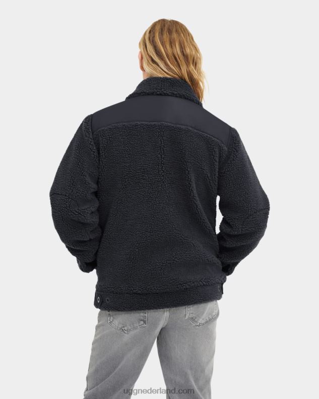 Heren donkere as UGG Janson sherpa truckerjack 686ZP1887