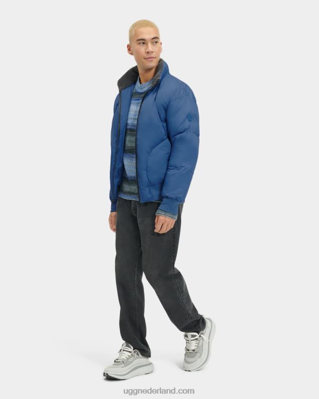 Heren marine UGG damion sherpa pufferjack 686ZP1890