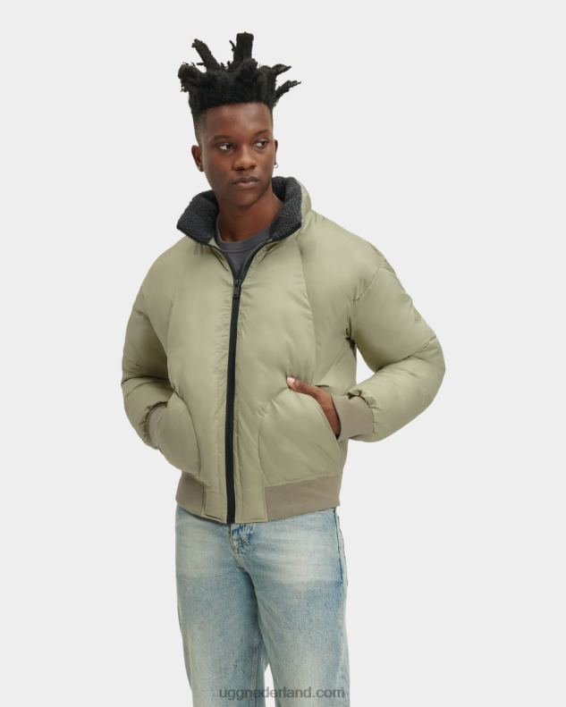 Heren tuimelaar UGG damion sherpa pufferjack 686ZP1893