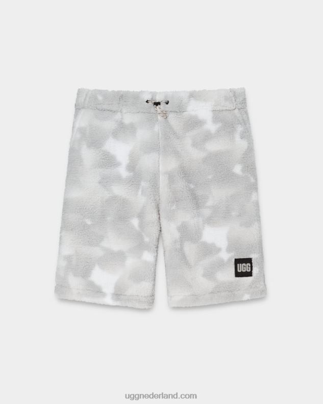 Heren witte papaver vrede camo UGG eckard sherpa kort 686ZP271