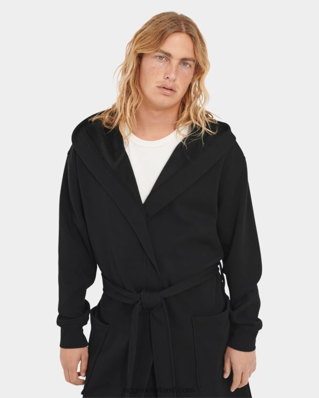 Heren zwart UGG Leeland gewaad 686ZP1834