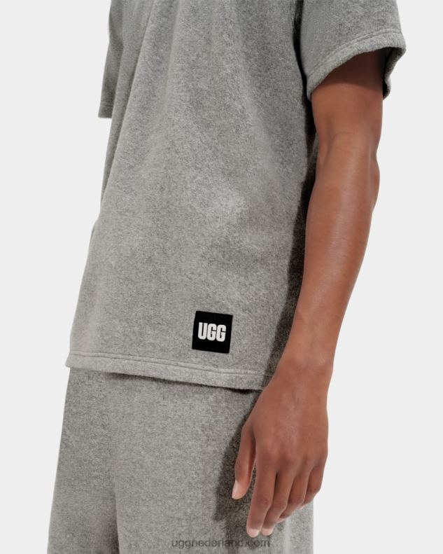 Heren grijze heide UGG Mathew tee 686ZP1826