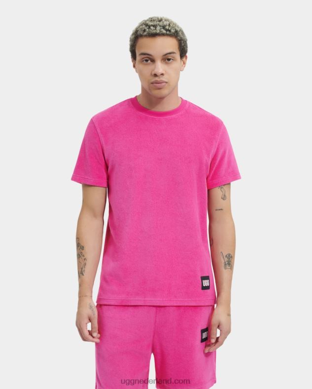 Heren solferino roze UGG Mathew tee 686ZP1828
