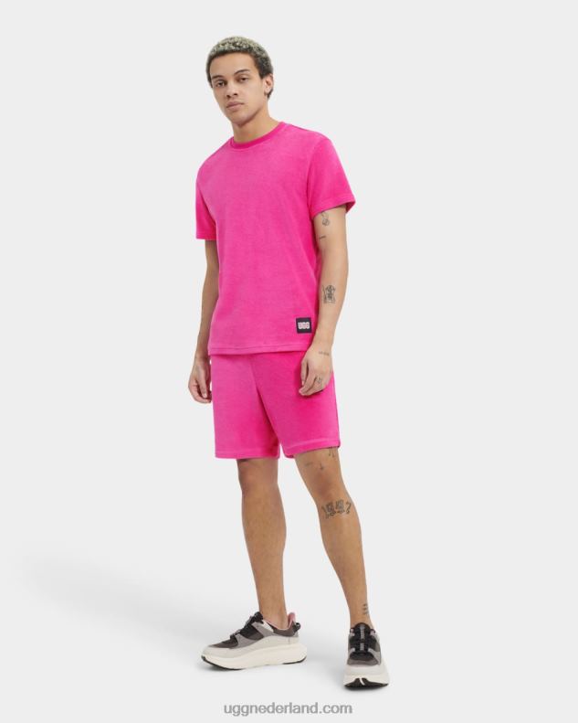 Heren solferino roze UGG Mathew tee 686ZP1828