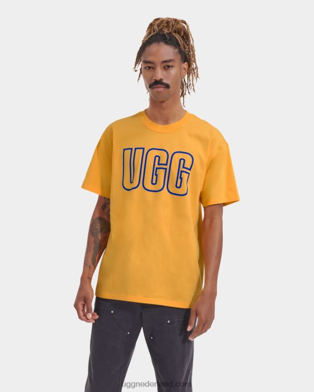 Heren zomer/neptunus grafisch overzicht UGG T-shirt met RHT-logo 686ZP282