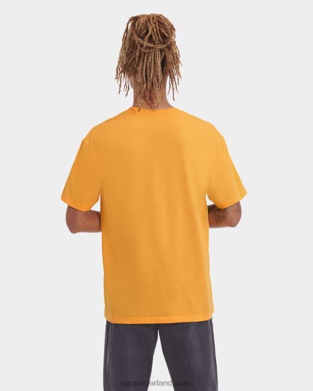 Heren zomer/neptunus grafisch overzicht UGG T-shirt met RHT-logo 686ZP282