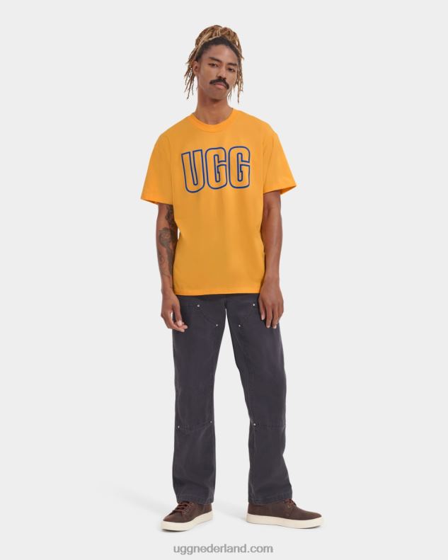 Heren zomer/neptunus grafisch overzicht UGG T-shirt met RHT-logo 686ZP282