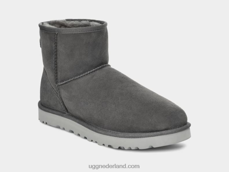 Heren donker grijs UGG klassieke minilaars 686ZP1407