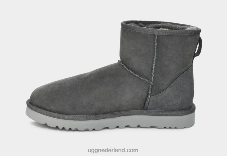 Heren donker grijs UGG klassieke minilaars 686ZP1407
