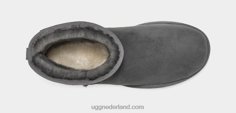 Heren donker grijs UGG klassieke minilaars 686ZP1407