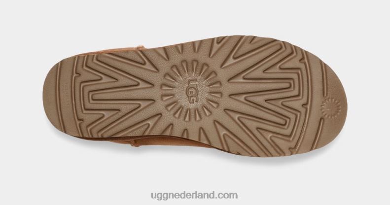 Heren kastanje UGG klassiek kort 686ZP1515