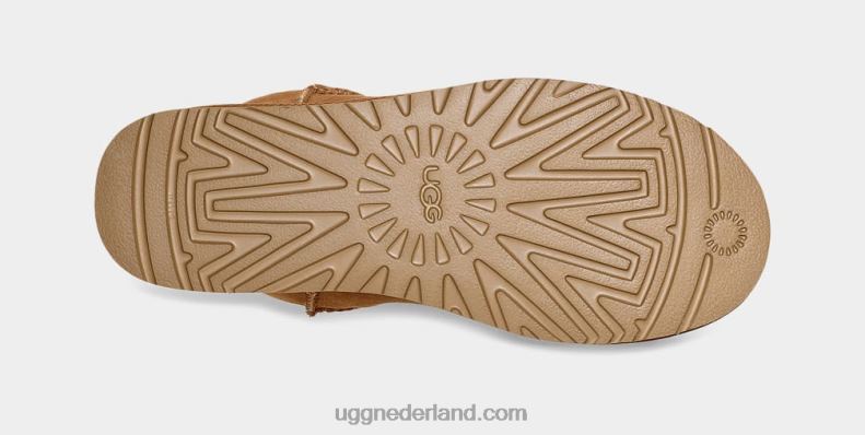 Heren kastanje UGG klassieke minilaars 686ZP1405