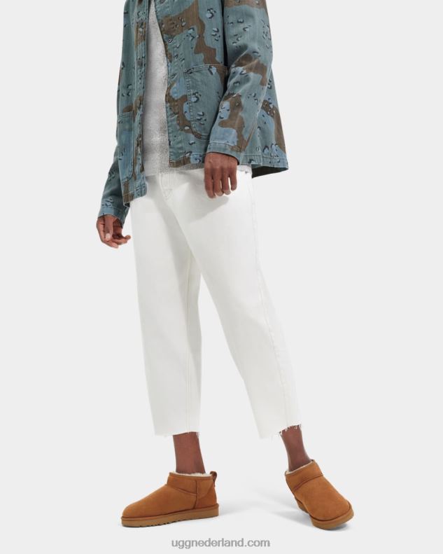 Heren kastanje UGG klassieke ultramini 686ZP1509