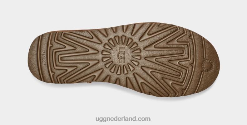 Heren kastanje UGG klassieke ultramini 686ZP1509