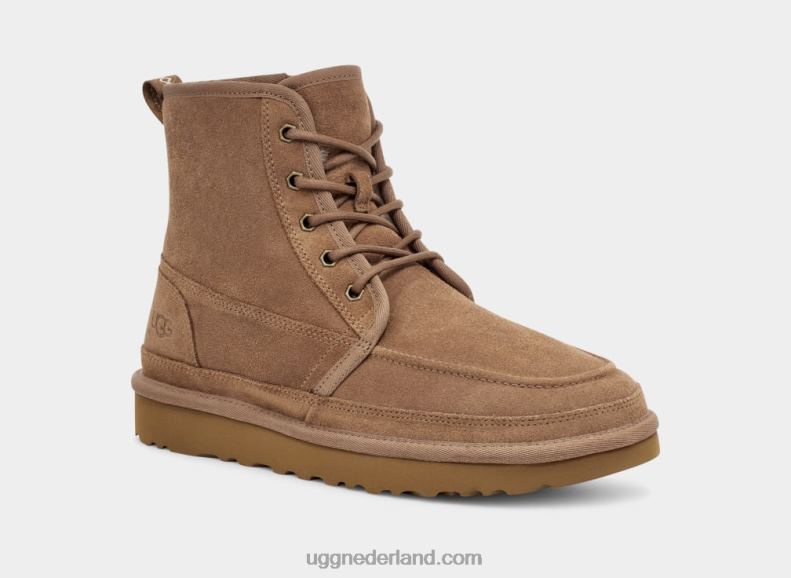 Heren kastanje UGG neumel hoge moc 686ZP1643