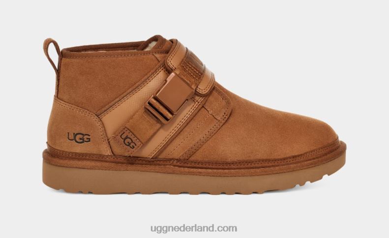 Heren kastanje UGG neumel snapback 686ZP1537