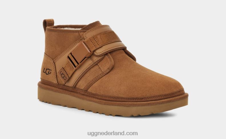 Heren kastanje UGG neumel snapback 686ZP1537